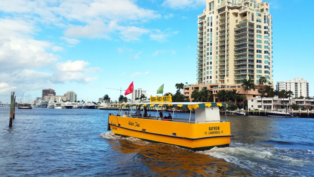water taxi in fort lauderdale