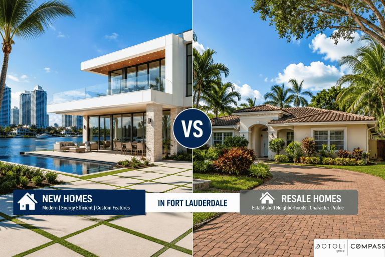 New VS Resale Homes in Fort Lauderdale