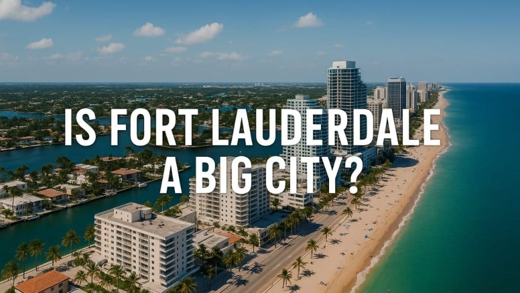 Is Fort Lauderdale a Big City