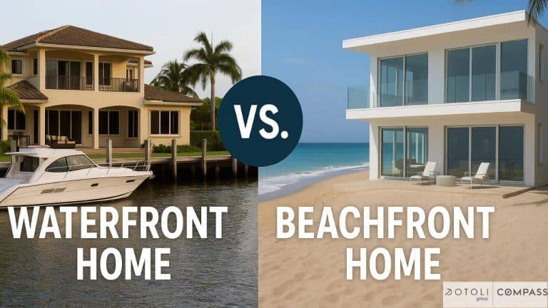 Waterfront Home vs. Beachfront Home