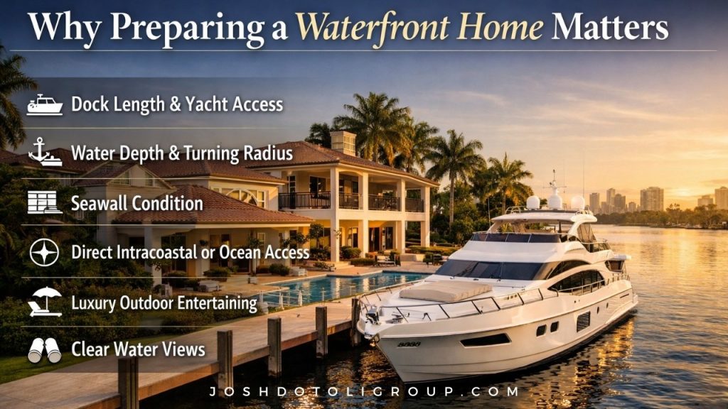 Why Preparing a Waterfront Home Matters