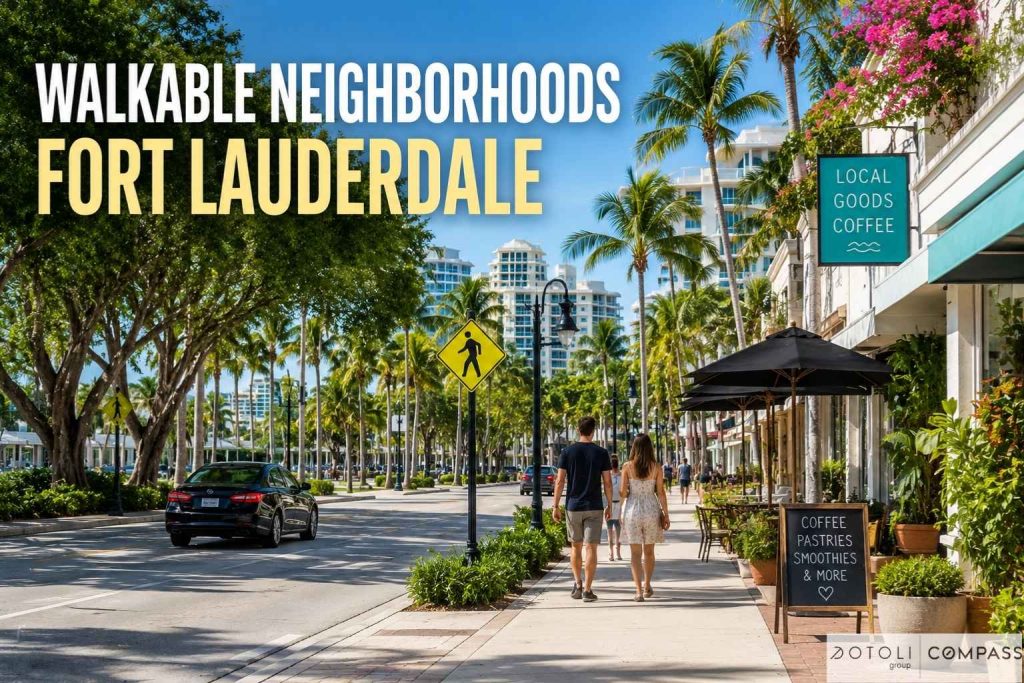walkable neighborhoods Fort Lauderdale