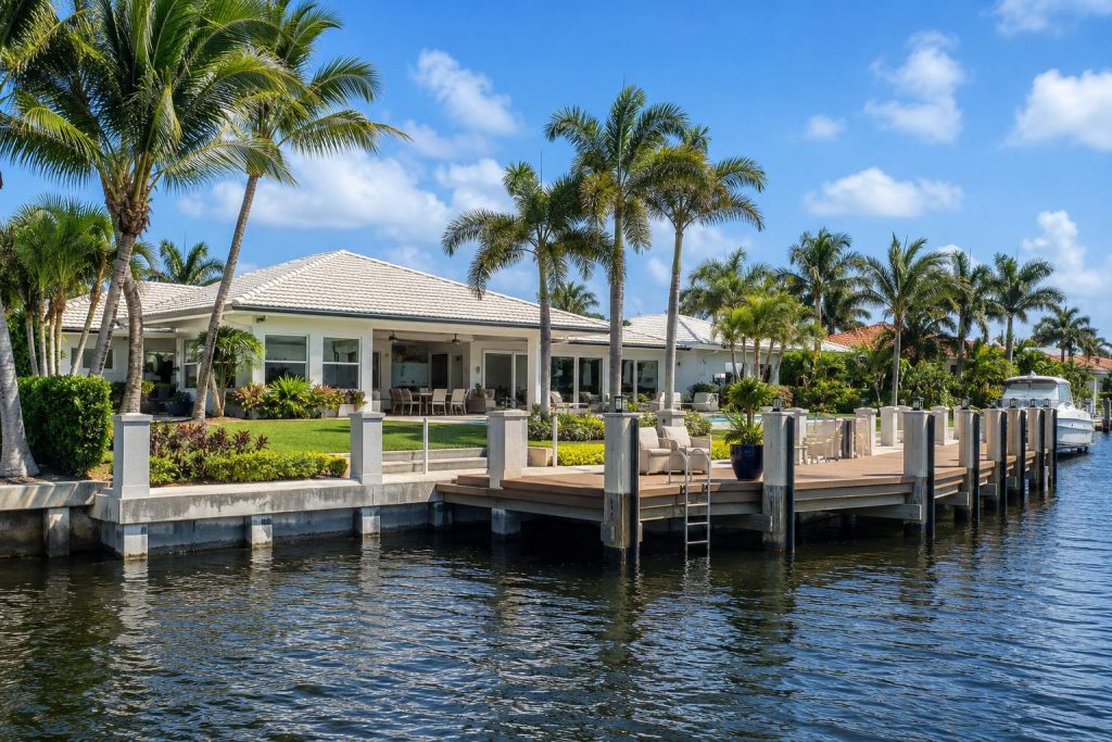 Fort Lauderdale canal home with private dock and boat