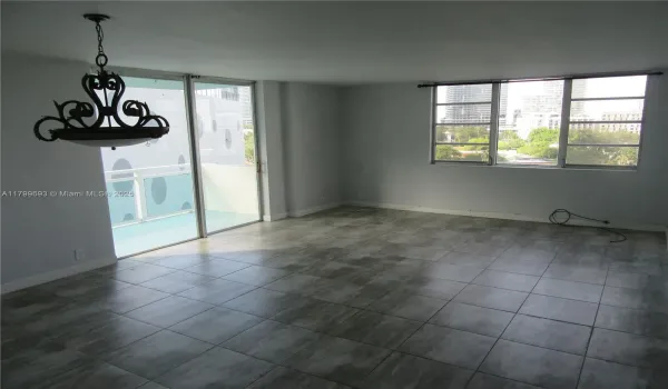 Dining and living room together