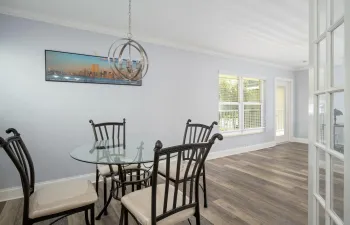updated light fixtures too  IMPACT WINDOWS and DOOR lux floors new baths