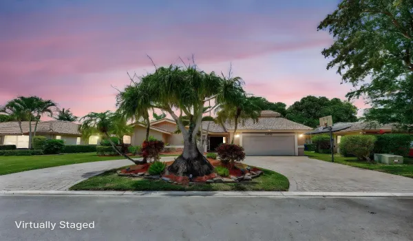 The sunsets on this waterfront home are unbelievably gorgeous.