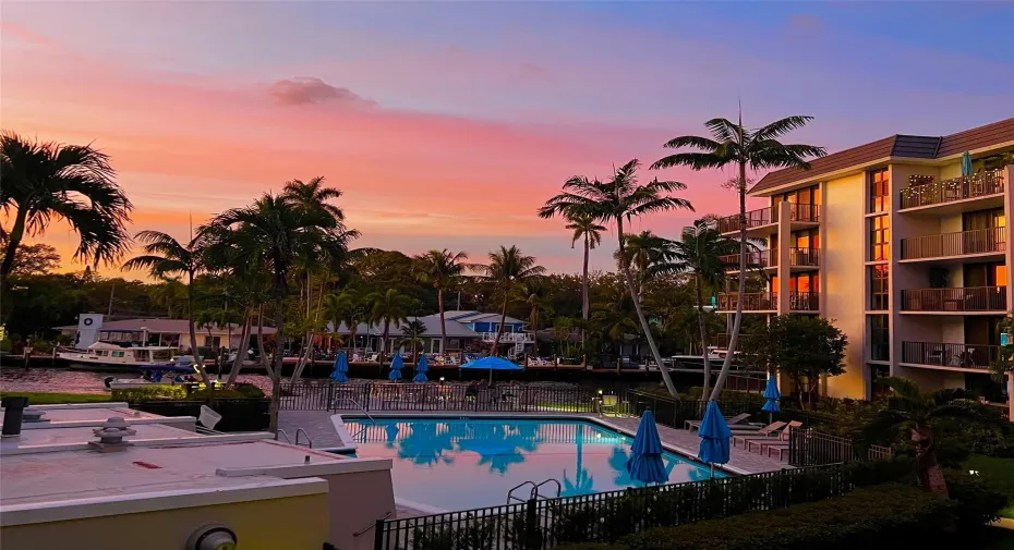 Amazing Balcony Sunsets!