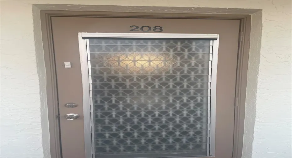 Front entrance
