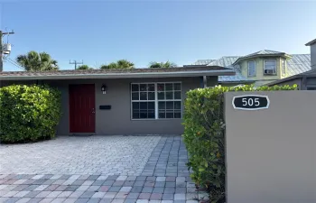 end unit with private off street parking
