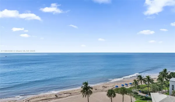 Oceanfront View from Private Balcony