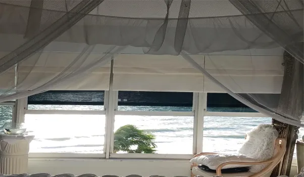 View to the Azure Atlantic shores 
direct ocean & pool