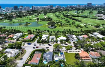 5970 Alton Road, Miami Beach  |  La Gorce Country Club | Atlantic Ocean along Collins Avenue (A1-A)