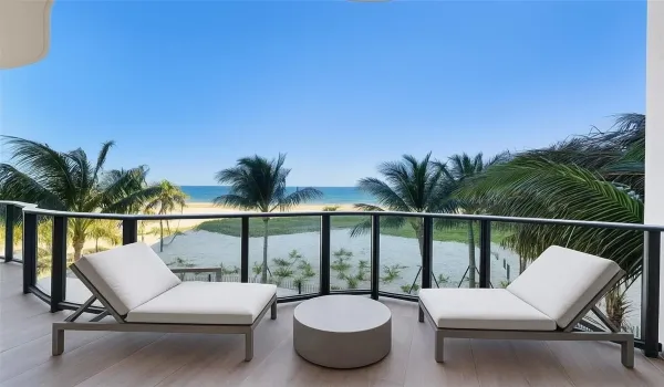 Enjoy the view from your balcony