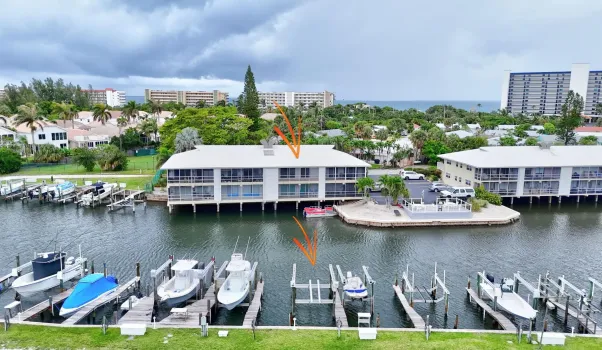 Condo and Boat dock