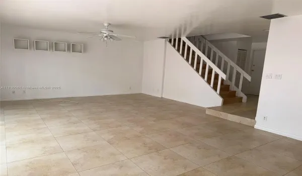 Large, light filled living room for entertaining