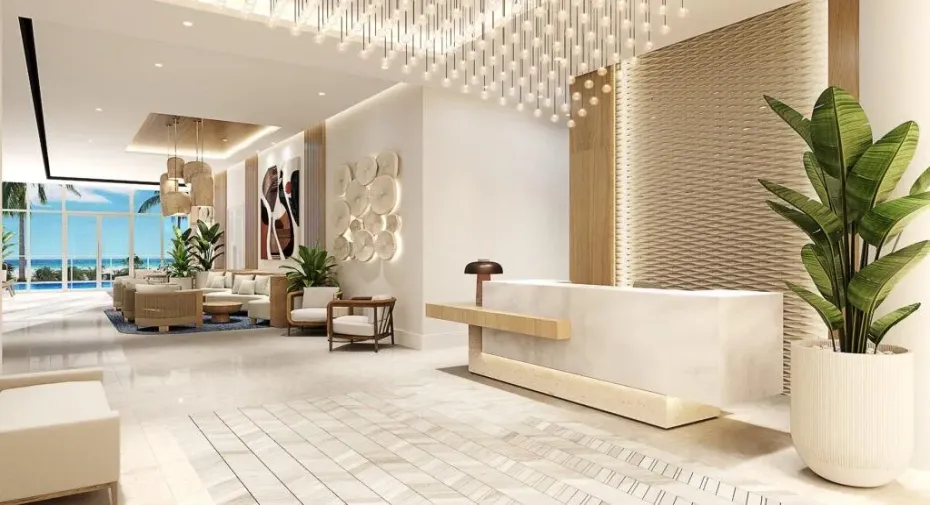 Artist's rendering Lobby