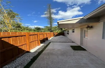 Master Bedroom Patio