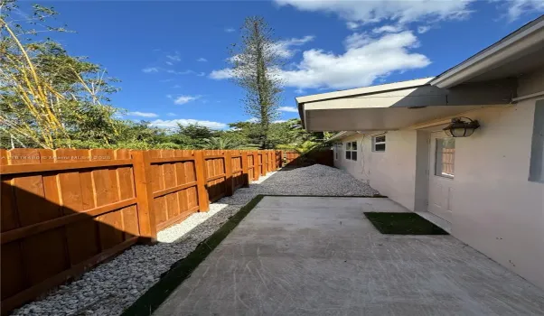 Master Bedroom Patio