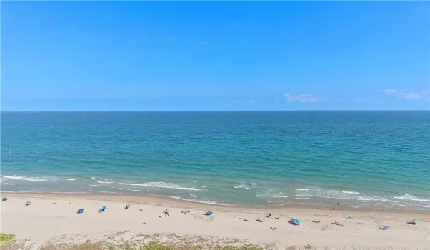 Beach in front of Ocean Place