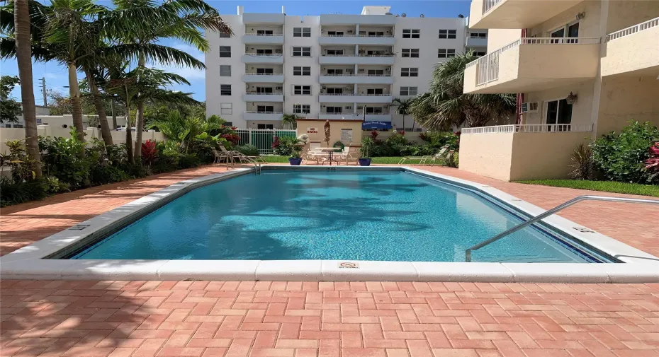 heated pool