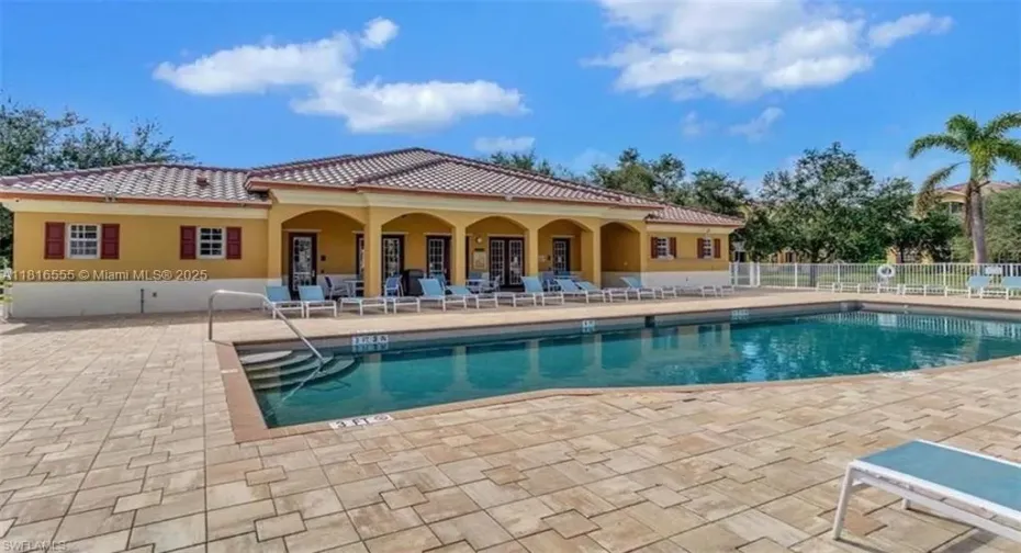 Club house pool area