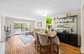 Living /Dining area.
