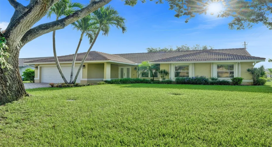 Privacy Prevails on Corner Canal 1/2 Acre