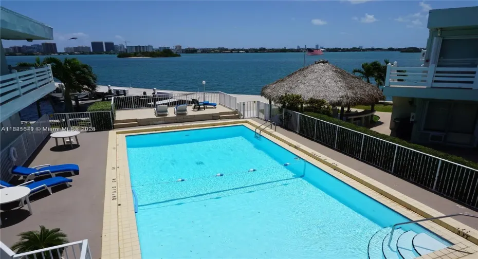 WideBay View overlooking Pool Deck