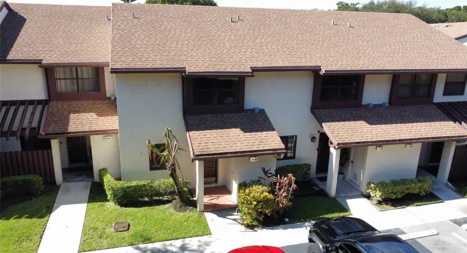 Entrance to the Townhome
