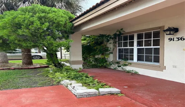 Front of house porch