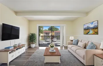 STAGED: Living Room