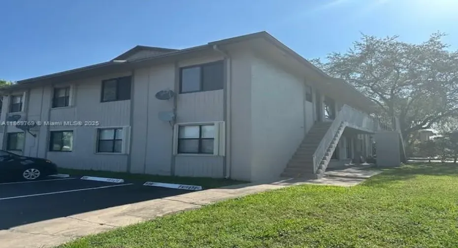 Front of building
