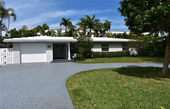 Front Exterior with Circular Driveway