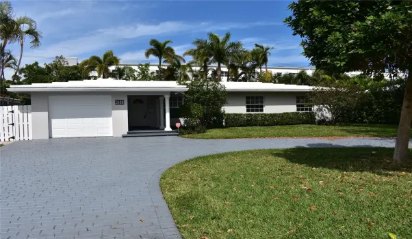 Front Exterior with Circular Driveway