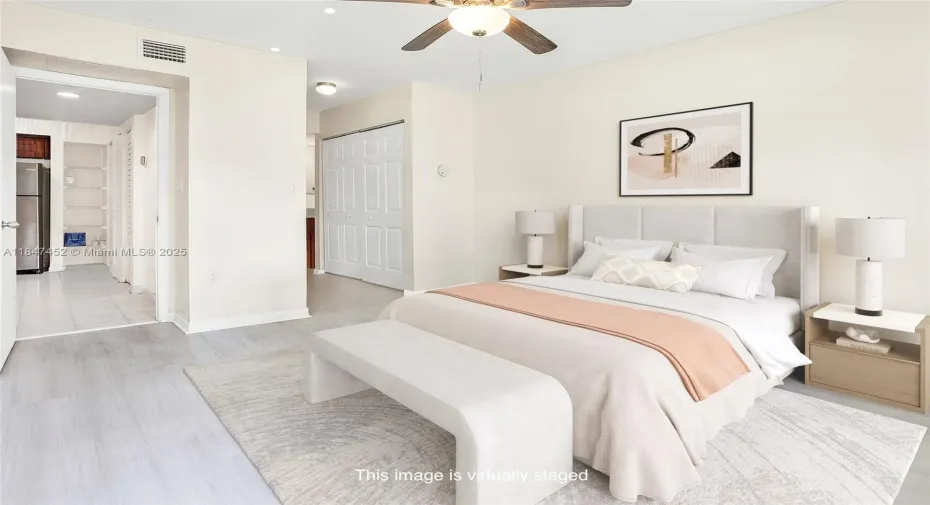 Bedroom 1 - Virtually Staged