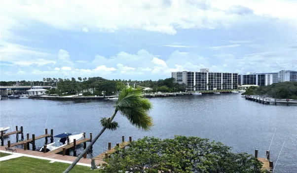 Beautiful view on the intracoastal
