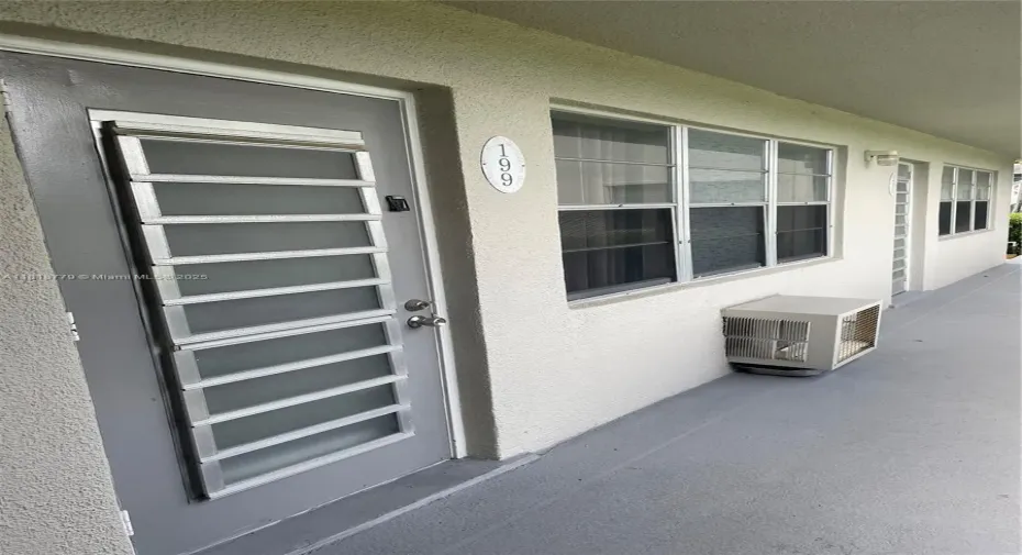 Front entrance