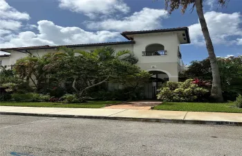 Front of Building with parking