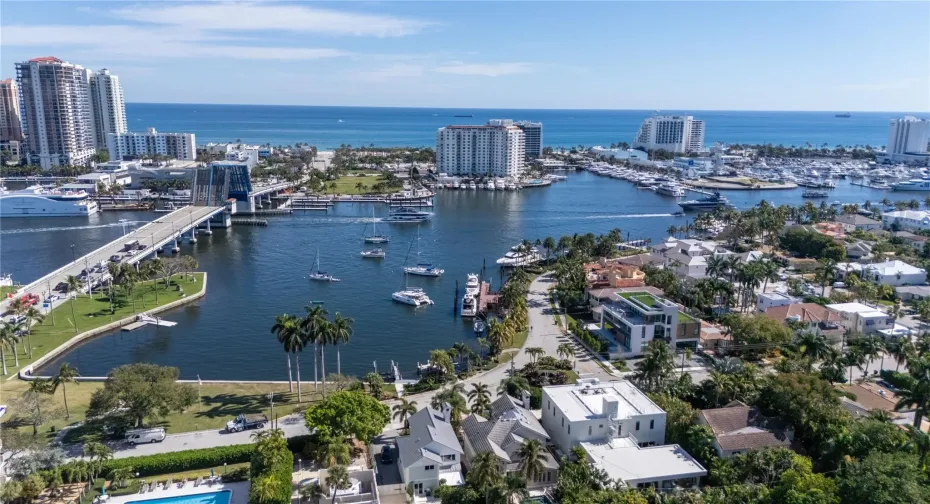 Intracoastal and ocean views