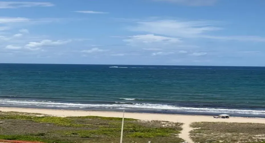 View of ocean from private balcony