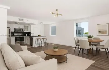Virtually staged