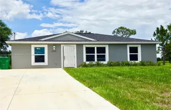 Front of the house