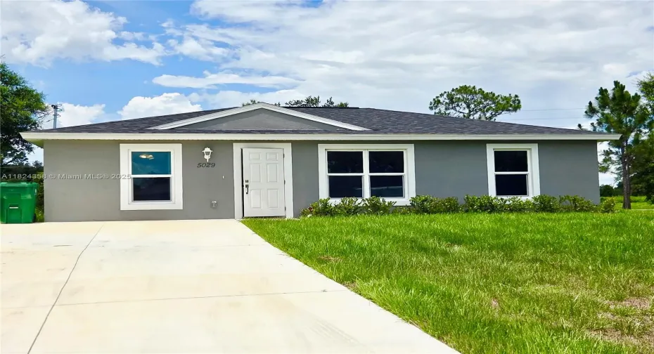 Front of the house