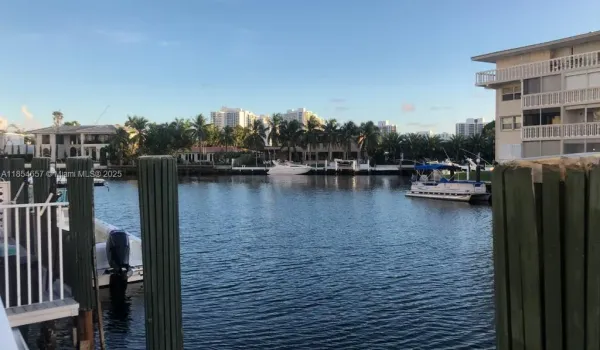 Canal goes into open water of Intracoastal Waterways