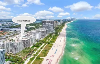 The Waves in Surfside Beach, FL. 2 Blooks from Bal Harbour Shops