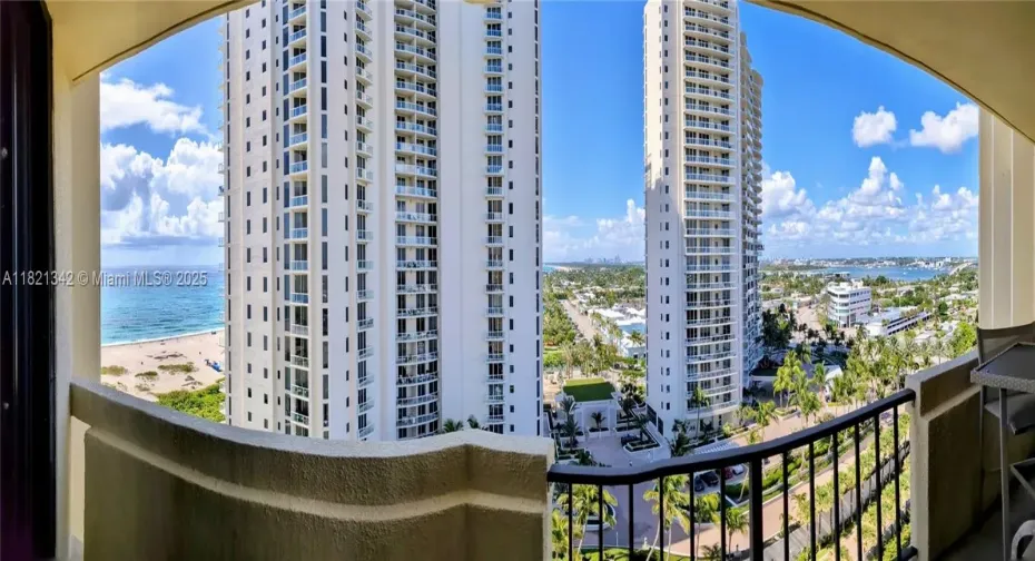 Panaromic view from Balcony