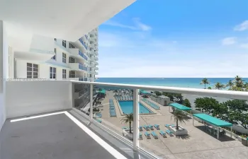 Balcony and view