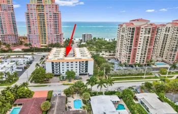 Red check pointing to inside balcony