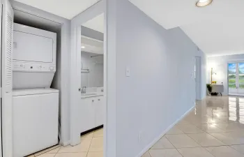 INSIDE WASHER/DRYER