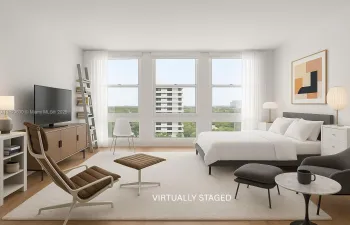 Virtually staged